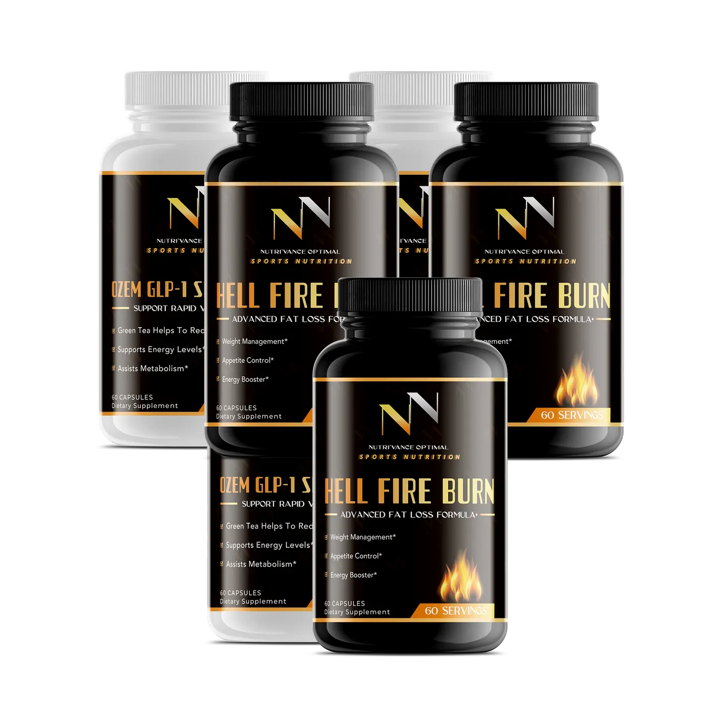 Shred Bundle 90-Days – Clinical Weight Loss Nutri`Vance Optimal Sports Nutrition