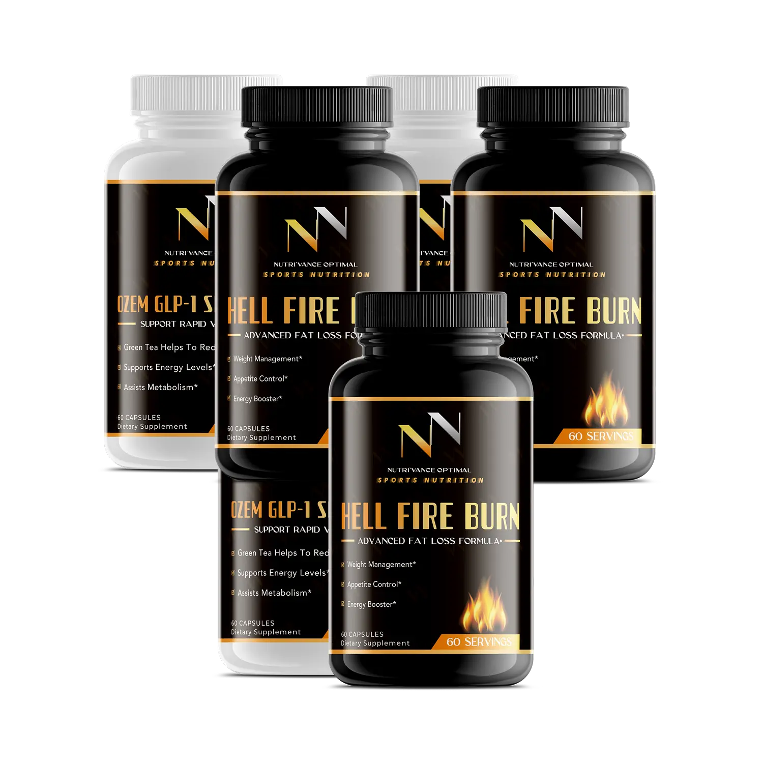 Shred Bundle 90-Days – Clinical Weight Loss Nutri`Vance Optimal Sports Nutrition