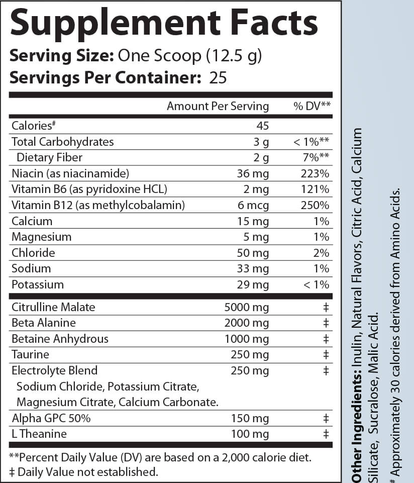 FERA LIFT 312™ PUMP PRE-WORKOUT (Cherry Blast)