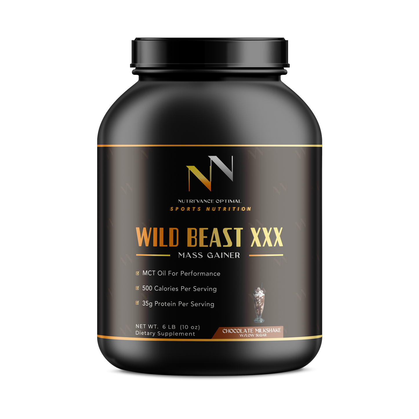 WHEY BEAST XXX (Chocolate Milkshake)
