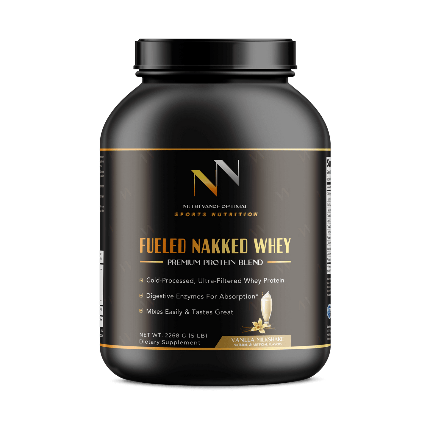 FUELED NAKKED WHEY™ PRO25 Vanilla
