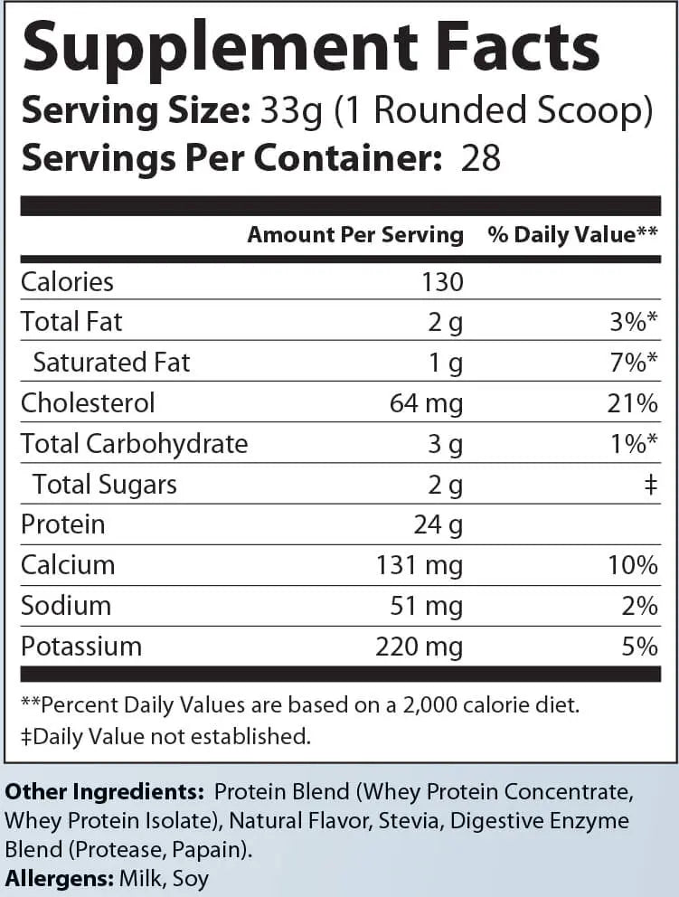 NAKKED WHEY ARMOR™ – Ultra-Filtered Non-GMO Whey Isolate for Lean Muscle & Clean Recovery - Vanilla Nutri`Vance Optimal Sports Nutrition