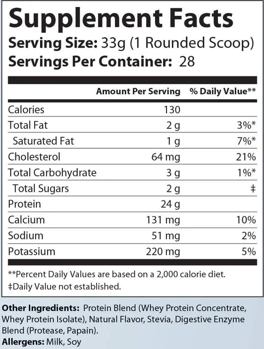 NAKKED WHEY ARMOR™ – Ultra-Filtered Non-GMO Whey Isolate for Lean Muscle & Clean Recovery - Vanilla Nutri`Vance Optimal Sports Nutrition
