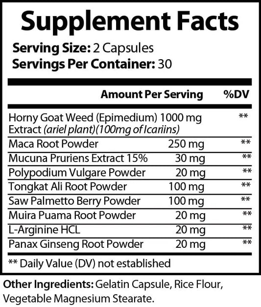 GOAT PRIME POWER™ – Testosterone Support + Peak Performance Formula for Men Nutri`Vance Optimal Sports Nutrition