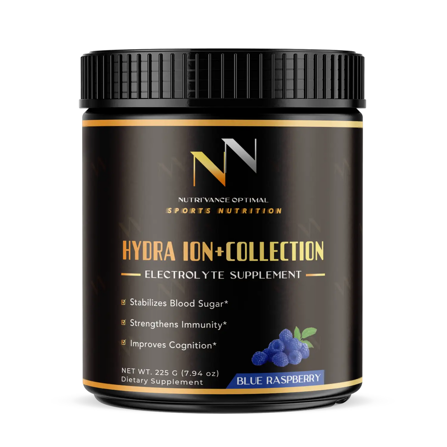 HYDRA ION + COLLECTION™ – Electrolyte + Superfood Blend for Hydration, Immunity & Performance Nutri`Vance Optimal Sports Nutrition