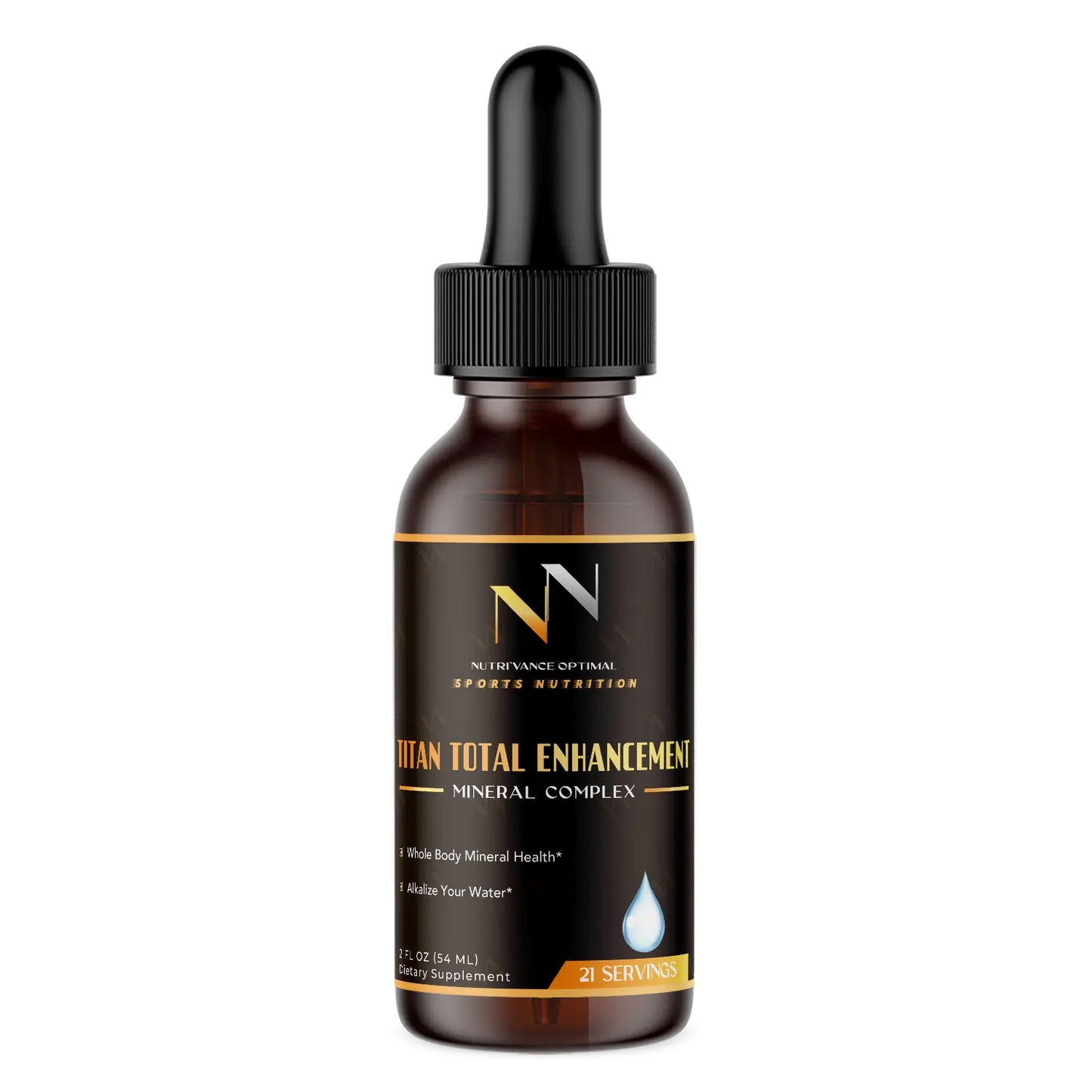 TITAN TOTAL ENHANCEMENT™ – pH Mineral Complex for Nerve, Muscle, Cardiovascular & Bone Health Nutri`Vance Optimal Sports Nutrition