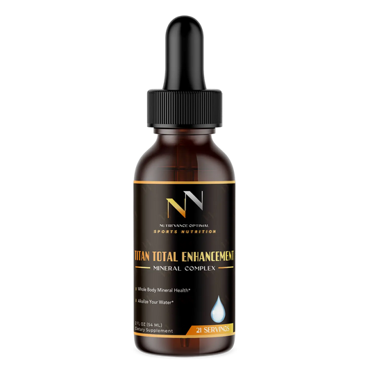 TITAN TOTAL ENHANCEMENT™ – pH Mineral Complex for Nerve, Muscle, Cardiovascular & Bone Health Nutri`Vance Optimal Sports Nutrition
