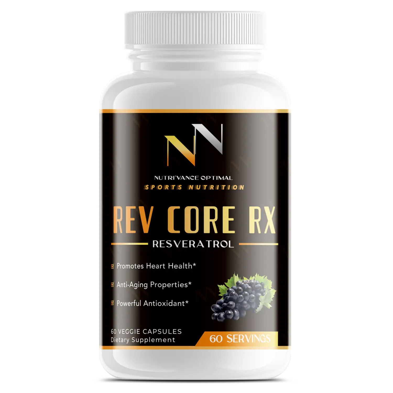 REV CORE RX – Advanced Collagen Wellness Formula Nutri`Vance Optimal Sports Nutrition