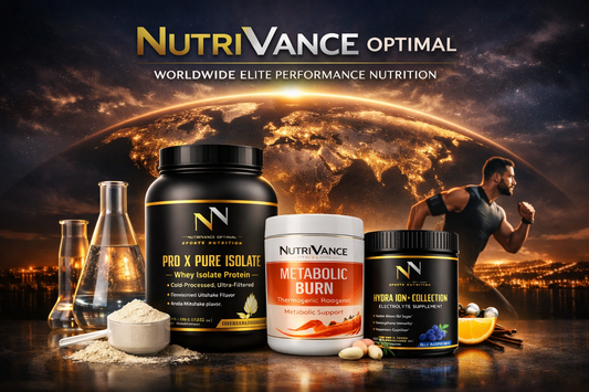 Nutri’Vance: The Global Leader in Clean Performance Nutrition | Elite Protein, Hydration & Metabolic Health