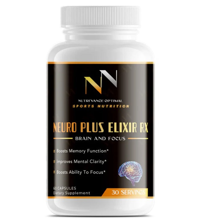 NEURO PLUS ELIXIR RX™: The Ultimate Nootropic for Mental Clarity, Memory, and Energy