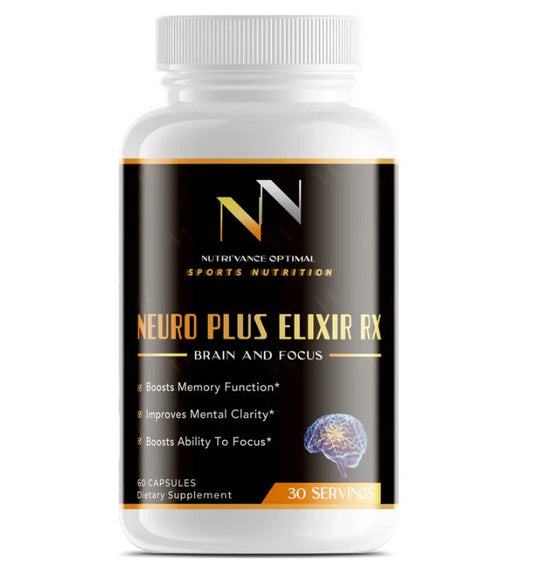 NEURO PLUS ELIXIR RX™: The Ultimate Nootropic for Mental Clarity, Memory, and Energy