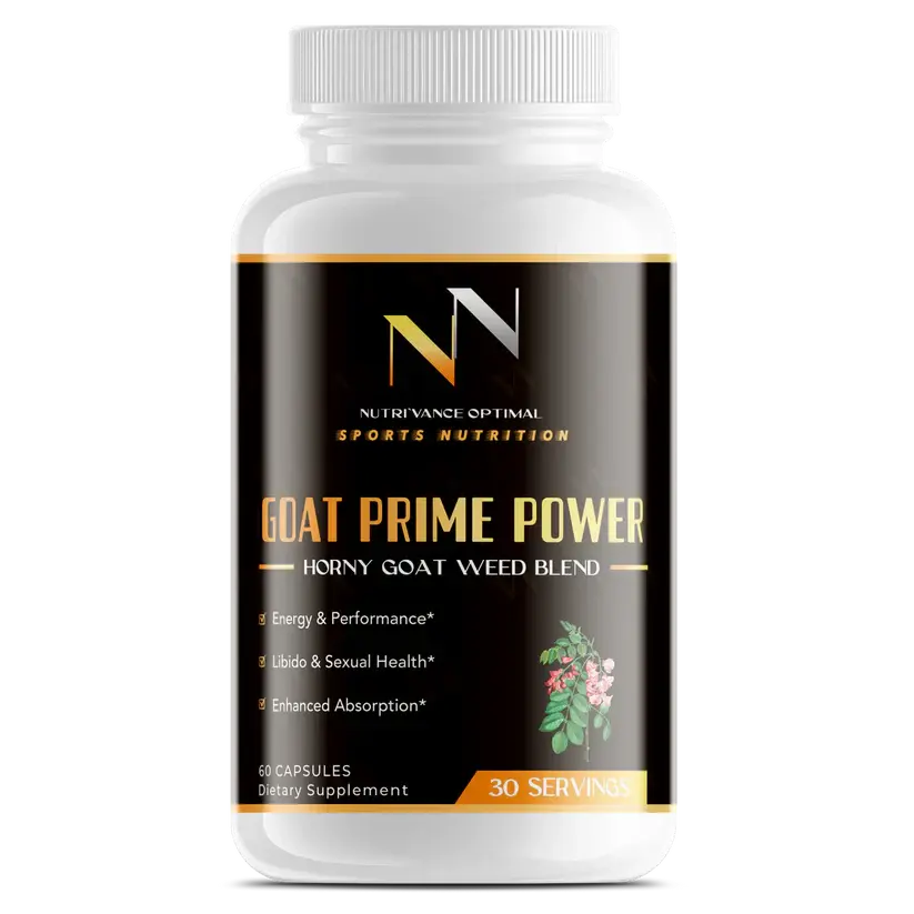 GOAT PRIME POWER™ | Horny Goat Weed + Maca | Testosterone, Libido & Stamina Support