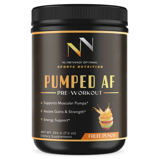 PUMPED AF™ | Best Stimulant-Free Pre-Workout for Pumps, Focus & Performance