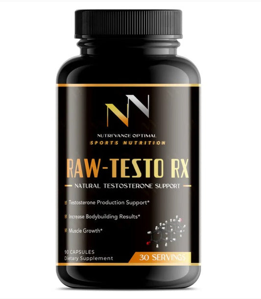 RAW-TESTO RX™: Unlock Your Full Potential with the Ultimate Natural Testosterone Booster