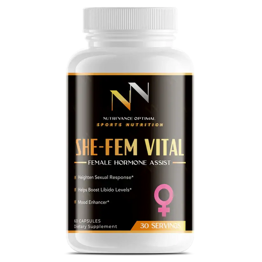 SHE-FEM VITAL™ | Female Libido, Hormonal Balance & Performance Support