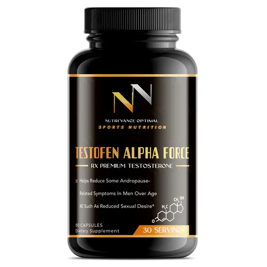 TESTOFEN ALPHA FORCE™ | Natural Testosterone Booster with LJ100® & Testofen®