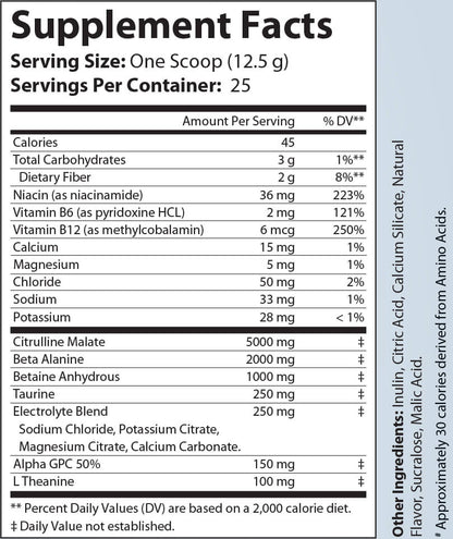 FERA LIFT 312™ PUMP PRE-WORKOUT Pineapple
