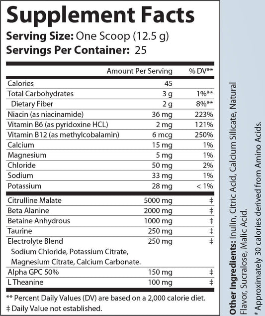 FERA LIFT 312™ PUMP PRE-WORKOUT Pineapple