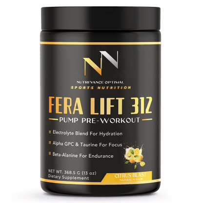 FERA LIFT 312™ PUMP PRE-WORKOUT  Citrus Blast