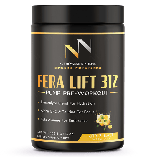 FERA LIFT 312™ PUMP PRE-WORKOUT  Citrus Blast