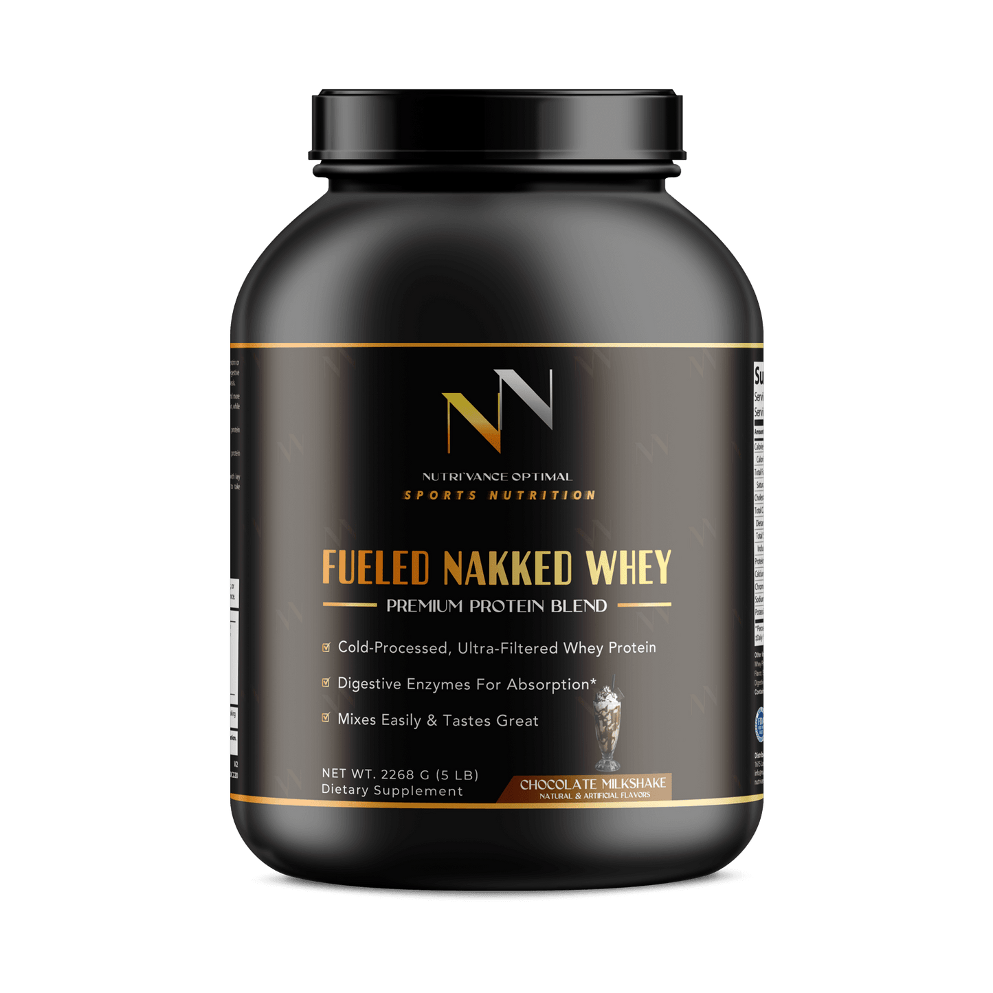 FUELED NAKKED WHEY™ PRO25 (Chocolate)