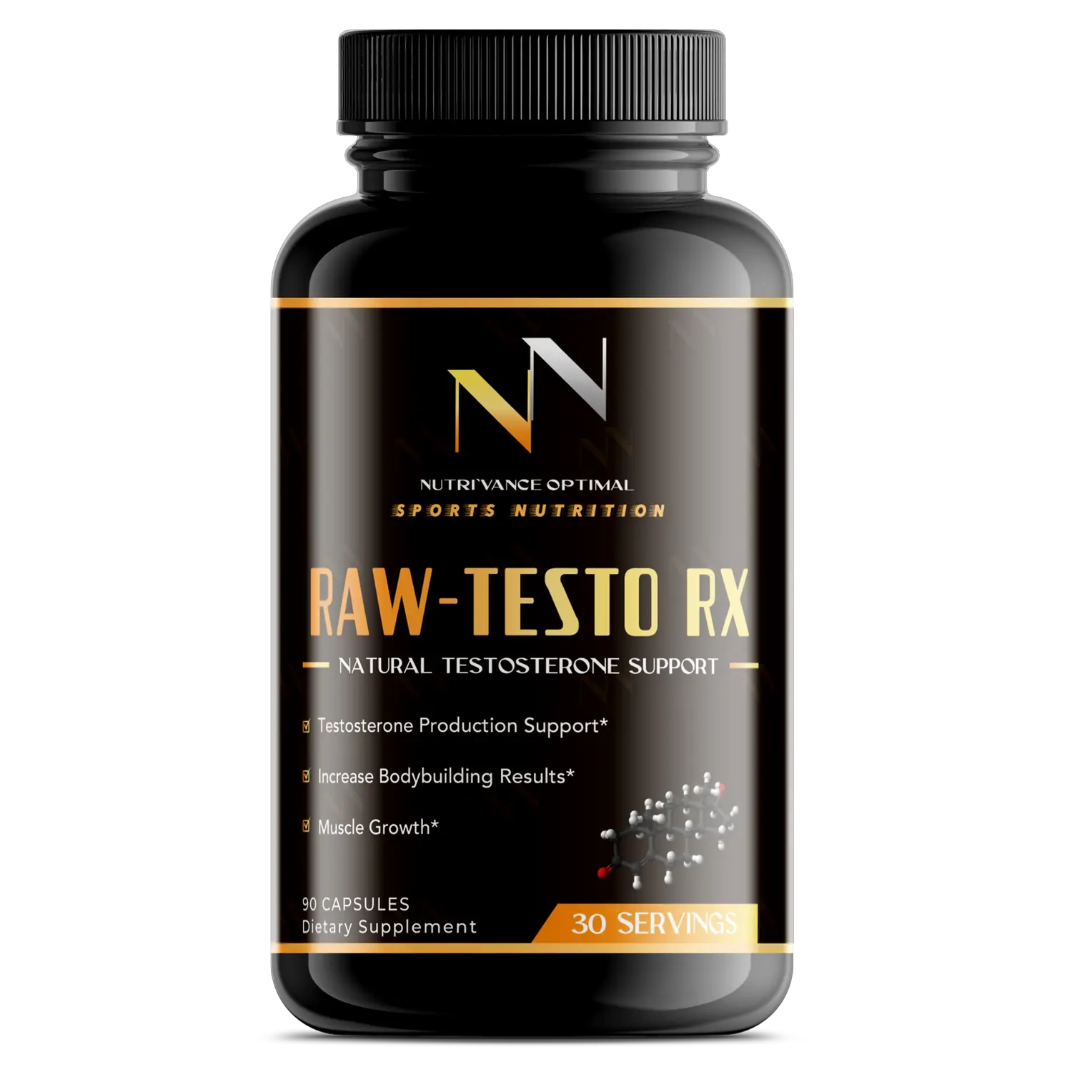 RAW-TESTO RX™: Natural Testosterone Booster for Men – Nutri`Vance ...